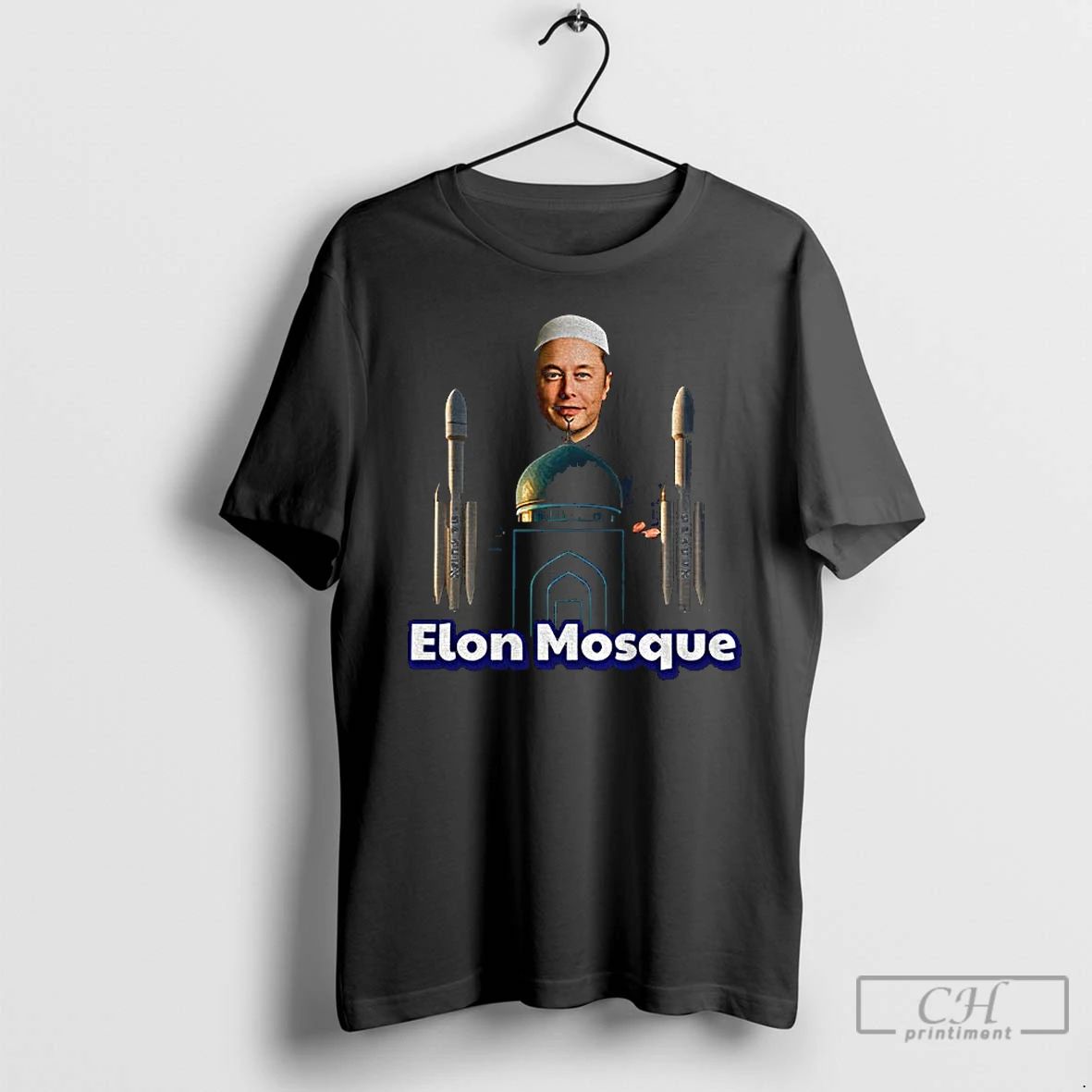Premium Elon Musk Elon Mosque Parody Meme T Shirts