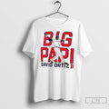 David Ortiz Boston Red Sox Big Papi Mlb Baseball 2025 T Shirts