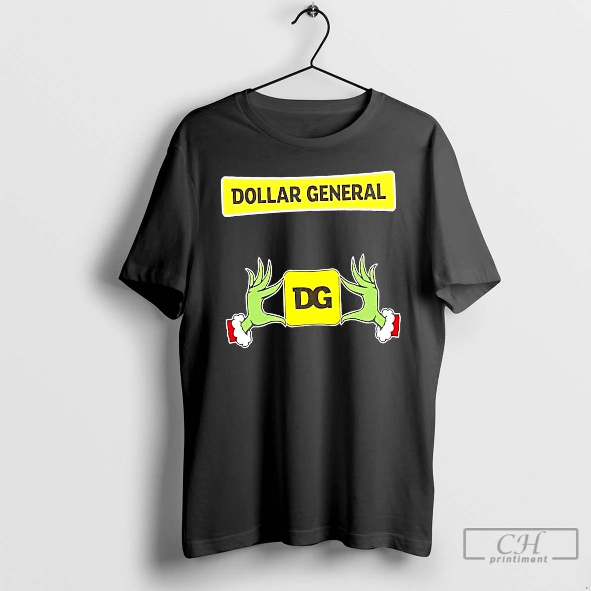 Classic Grinch Hands Love Dollar General Christmas T Shirts