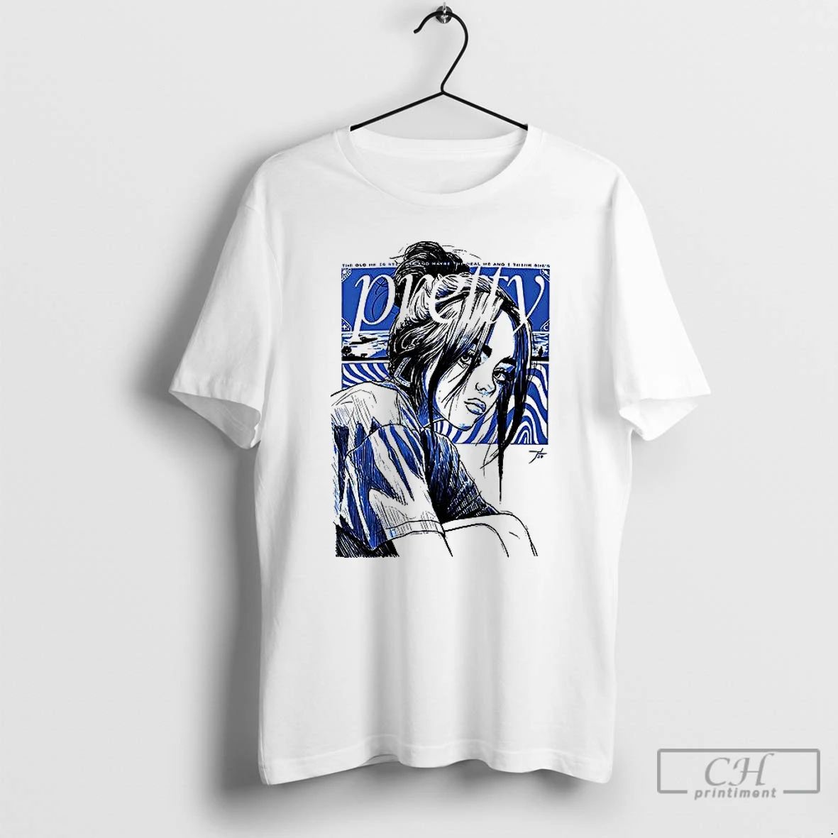 Premium Billie Eilish Pretty T Shirts
