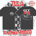 Nissan Skyline R34 GTR ~ Premium Black Gildan Cotton Tee JDM Japan R32 R33 R35
