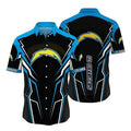 Los Angeles Chargers Electric Surge Hawaiian Shirt