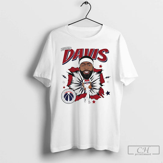 Classic Anthony Davis Washington Wizards Caricature
