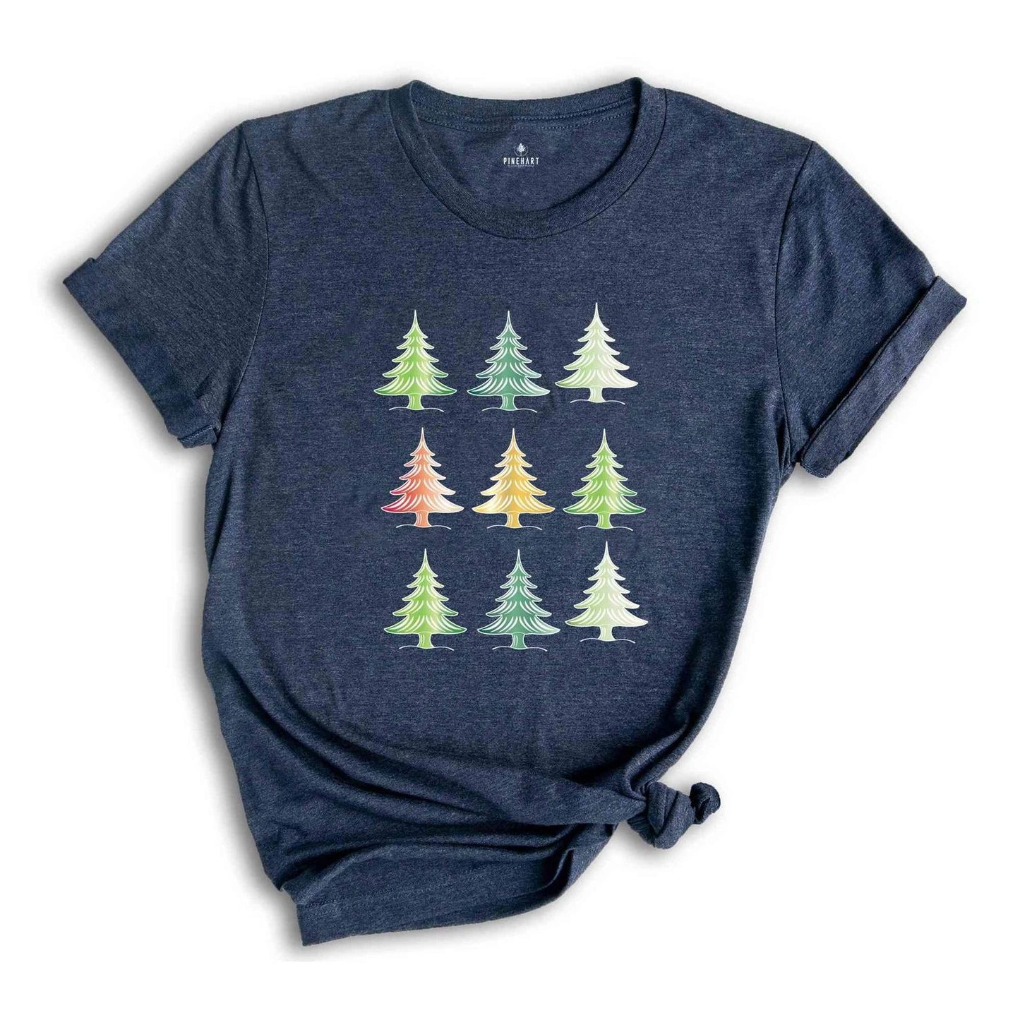 Cute Christmas Trees Shirt, Christmas Spirit Tee, Christmas Party Costume, Chris