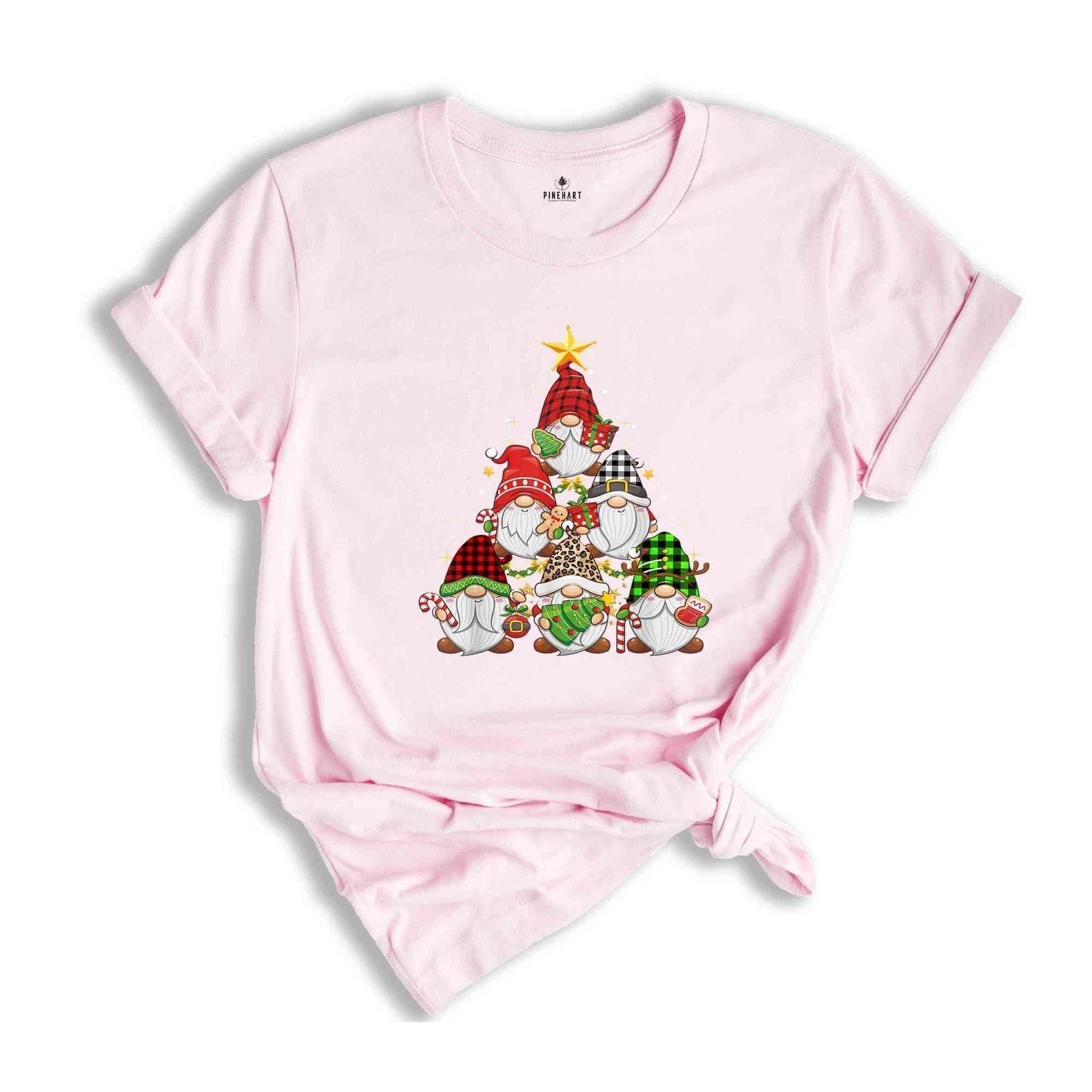 Christmas Gnomes Tree Shirt, Cousin Group Shirt, Cute Christmas Gnomes Gift, Chr