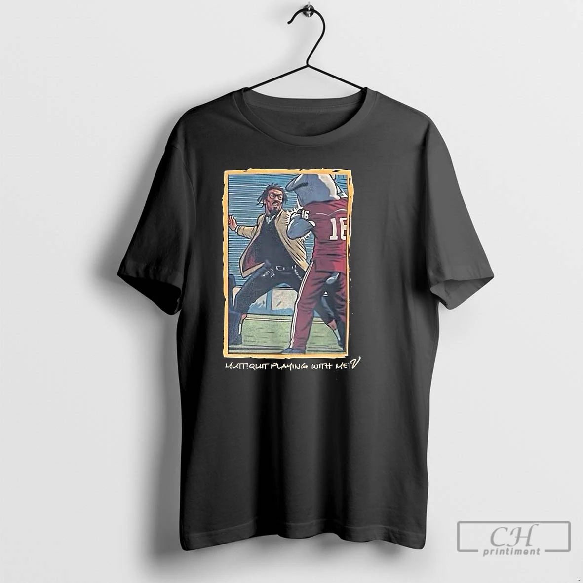 Classic Cam Newton Slap Alabama Am Mascot Mutt Quit Playing With Me T Shirts