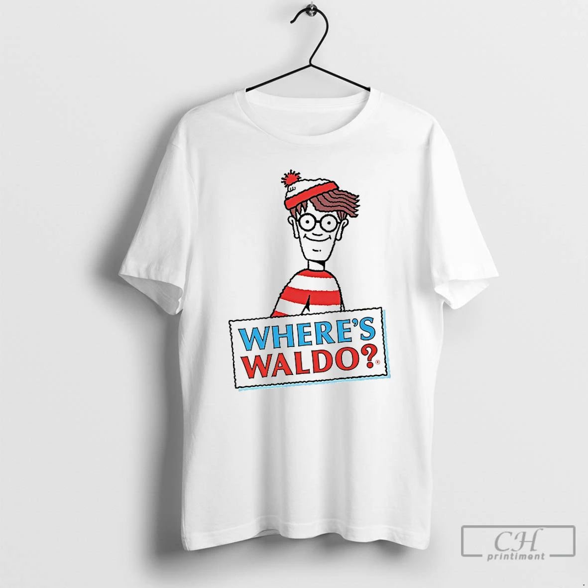 Classic Wheres Waldo Cartoon T Shirts