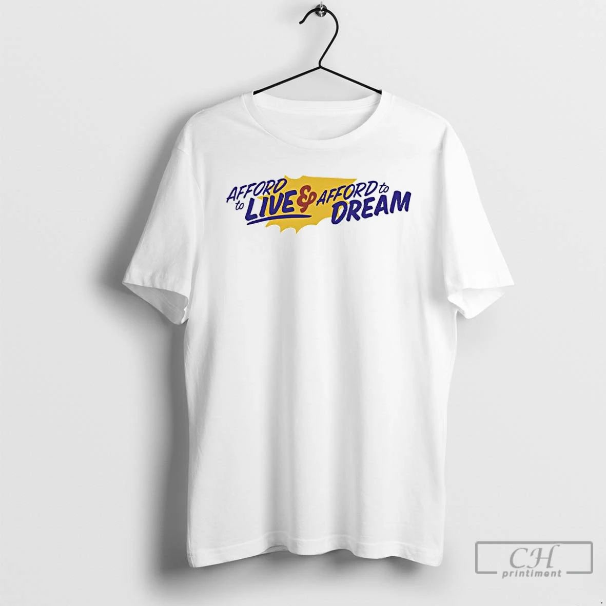 Premium Zohran Mamdani Afford To Live And Afford To Dream T Shirts