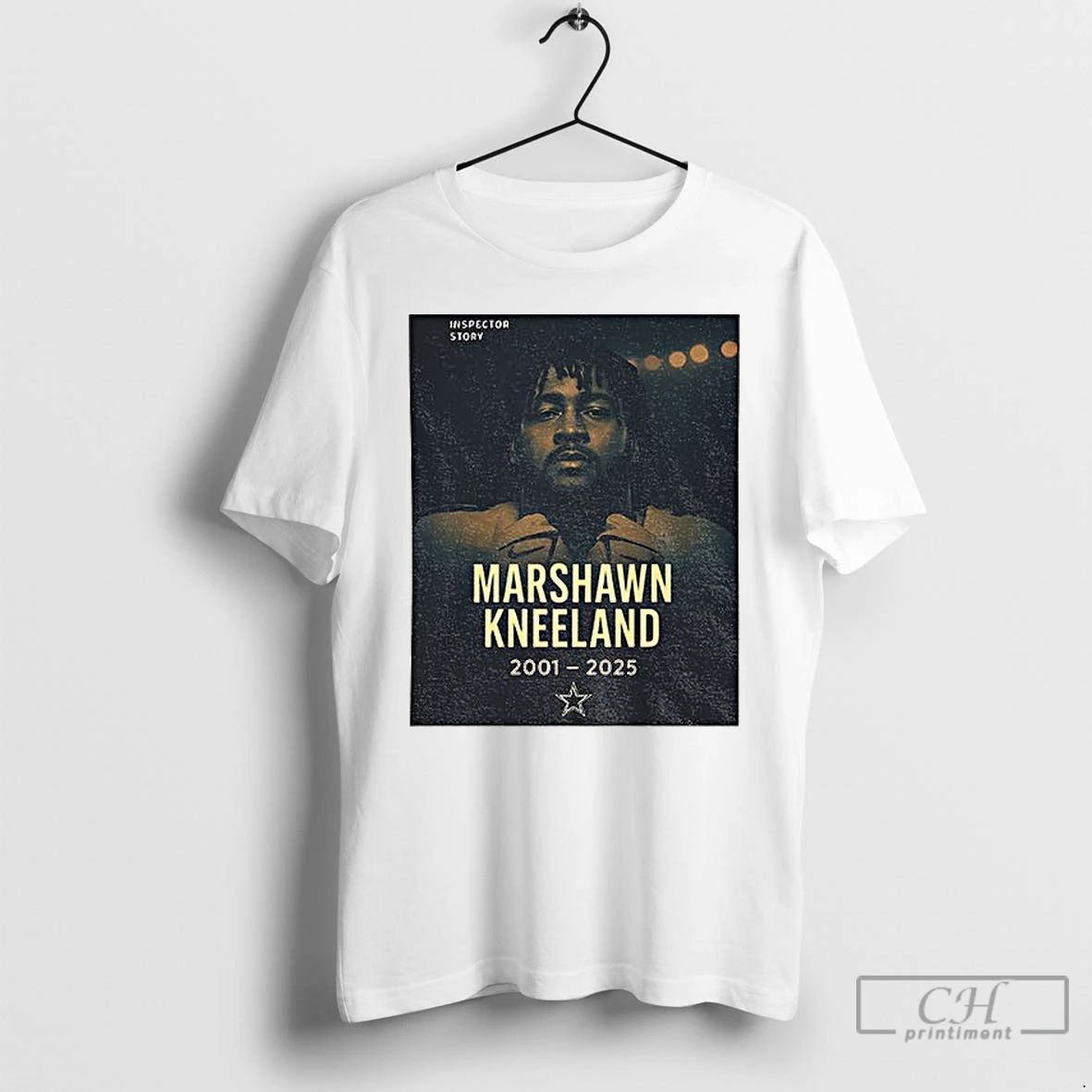 Premium Rip Marshawn Kneeland 2001 2025 Dallas Cowboys T Shirts