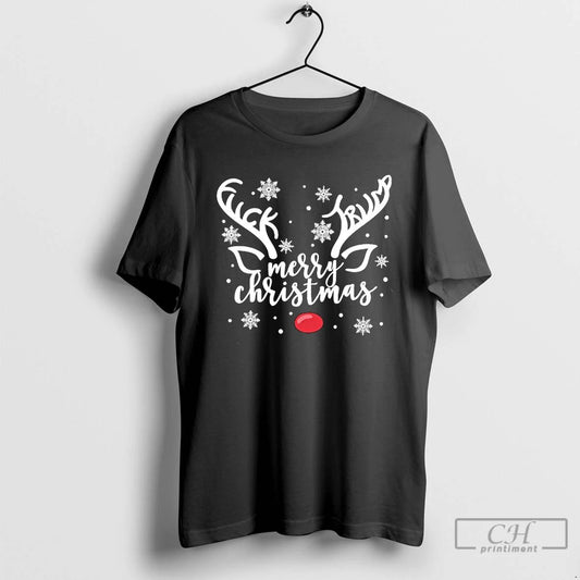 Premium Fuck Trump Merry Christmas Deer 2025 T Shirts