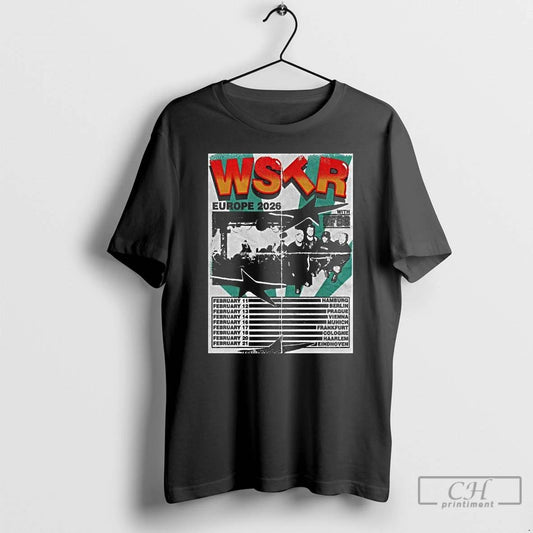 Classic Wstr Band Europe Live 2026 Long Sleve T Shirts