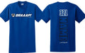 JUST RIDE BRAAAP CUSTOM NUMBER PLATE T SHIRT MX MOTOCROSS PERSONALIZED