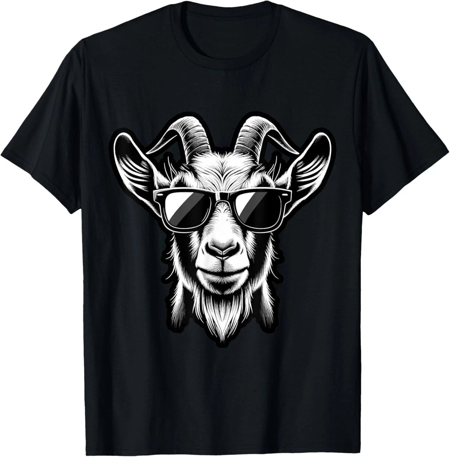 cool Goat with Sunglasses Gift Unisex T-Shirt