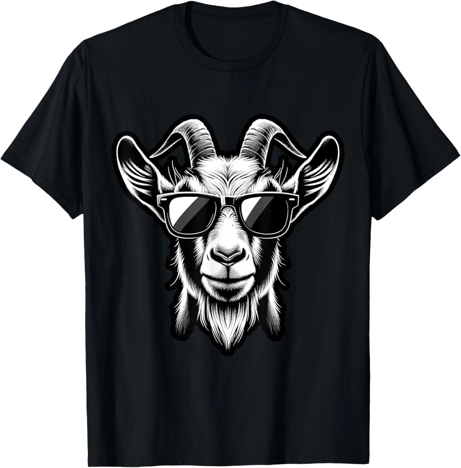 cool Goat with Sunglasses Gift Unisex T-Shirt