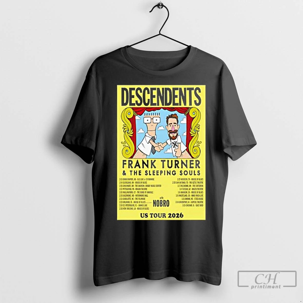 Premium Descendents X Frank Turner The Sleeping Souls Us Tour 2026