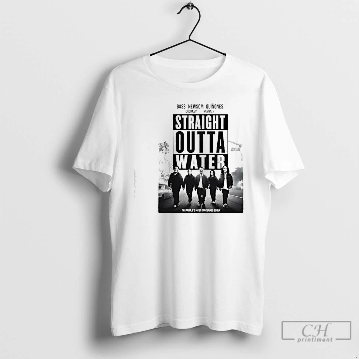 Premium Straight Outta Water T Shirts