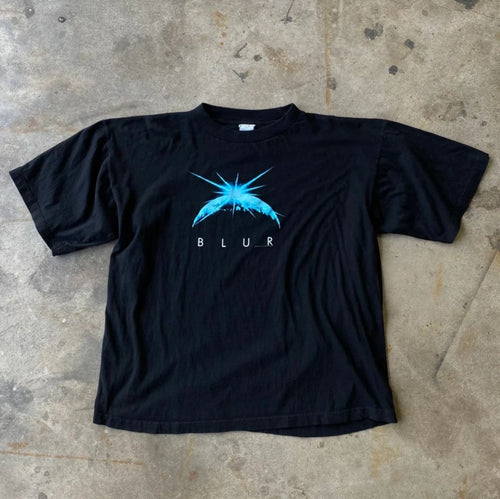 90s vintage very rare blur band tshirt universal euro britpop