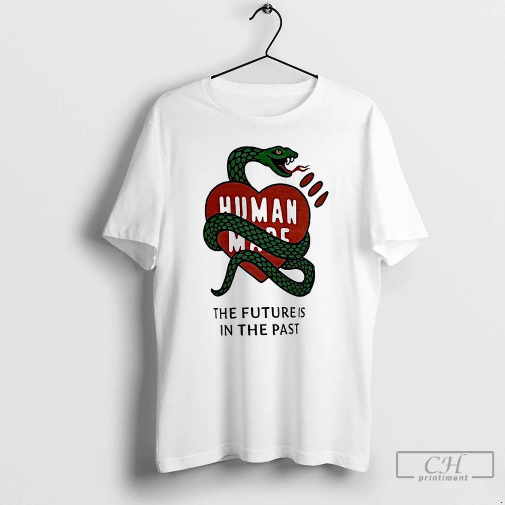 Classic Snake Human Made The Futures Is In The Past T Shirts