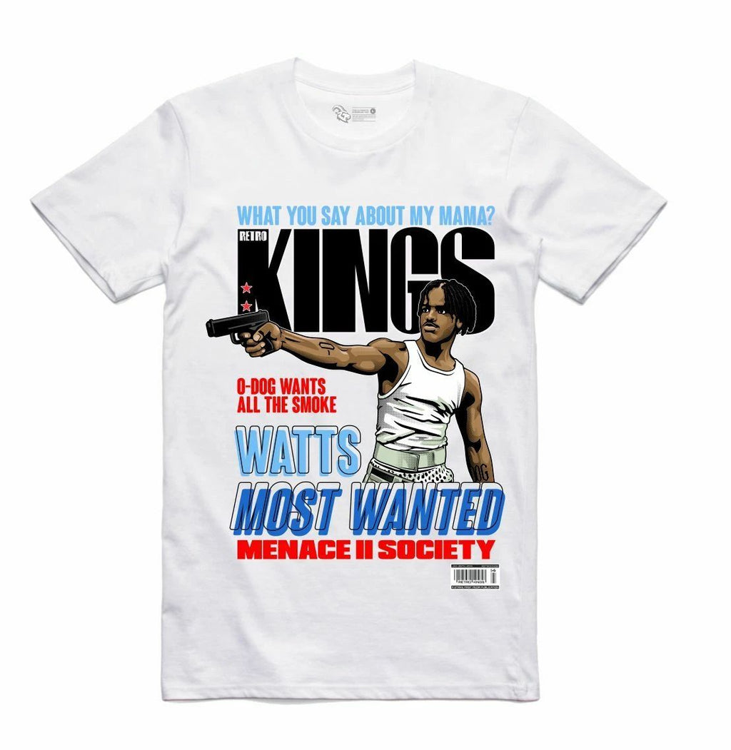 BRAND NEW Streetwear on Demand MENACE WHITE Tee Shirt SMALL-3XLARGE LIMITED