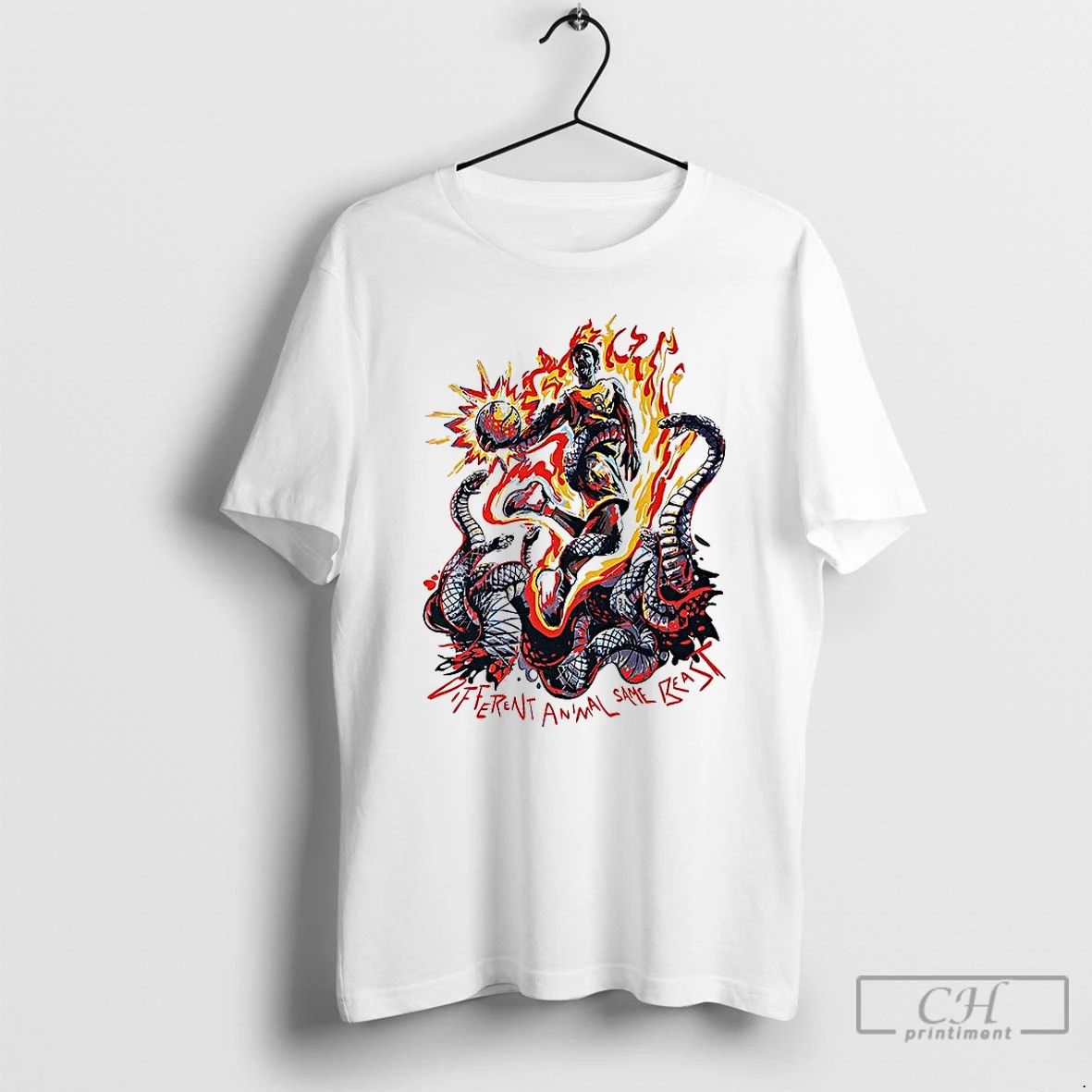 Classic Kobe Bryant Different Animal Same Beast T Shirts