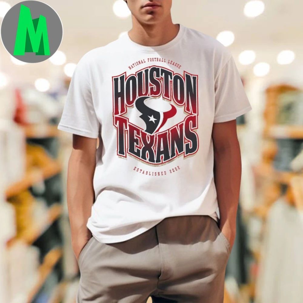 Original Houston Texans Outerstuff Youth Huddle Logo Shirt