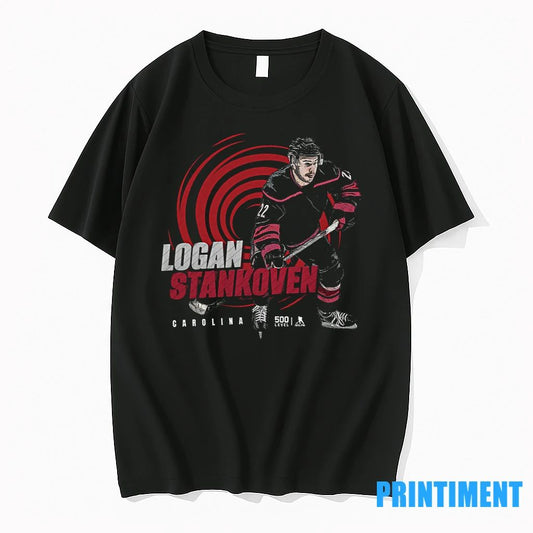 Logan Stankoven T Shirt Carolina Hockey 12 Tshirts Sweater