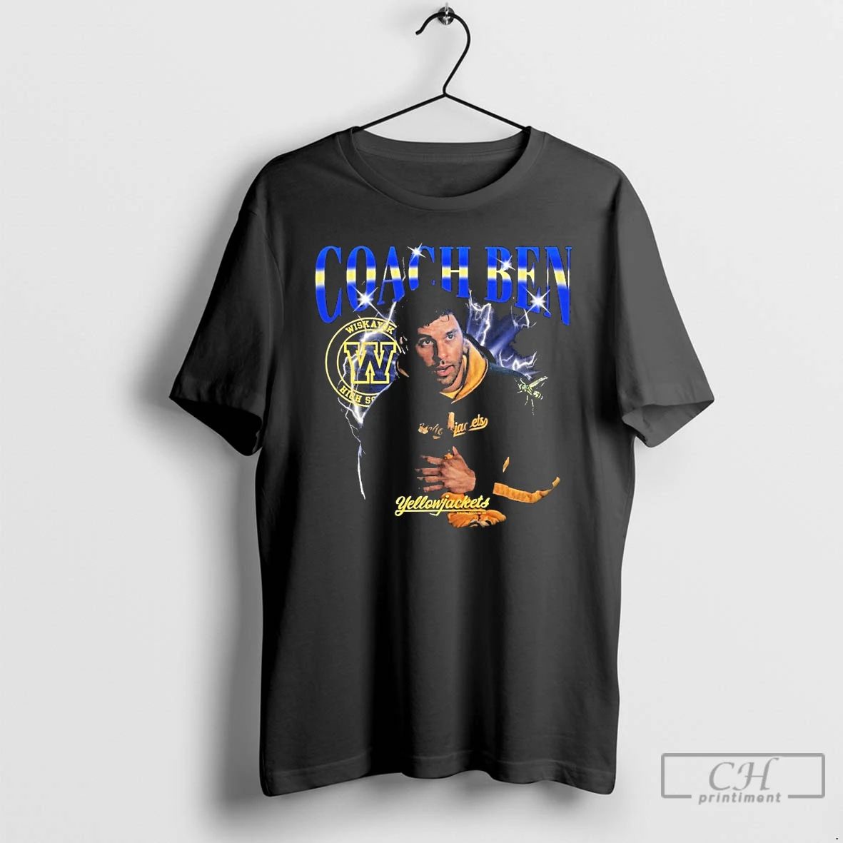 Classic Yellowjackets Coach Ben Heartthrob T Shirts