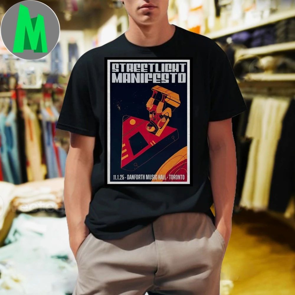 Streetlight Manifesto Ontario 2025 Poster Shirt