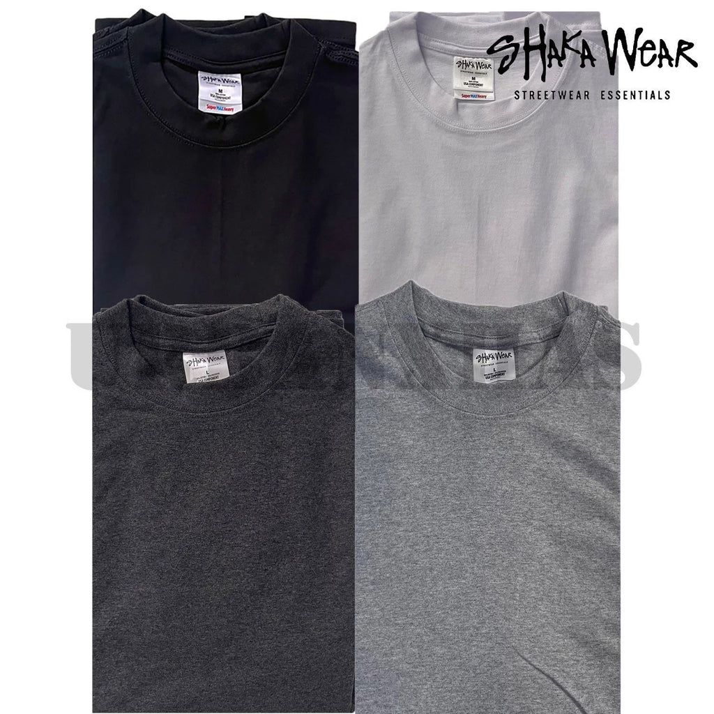 2 pcs *SHAKA WEAR Short Sleeve Super Max Heavyweight  T-shirt