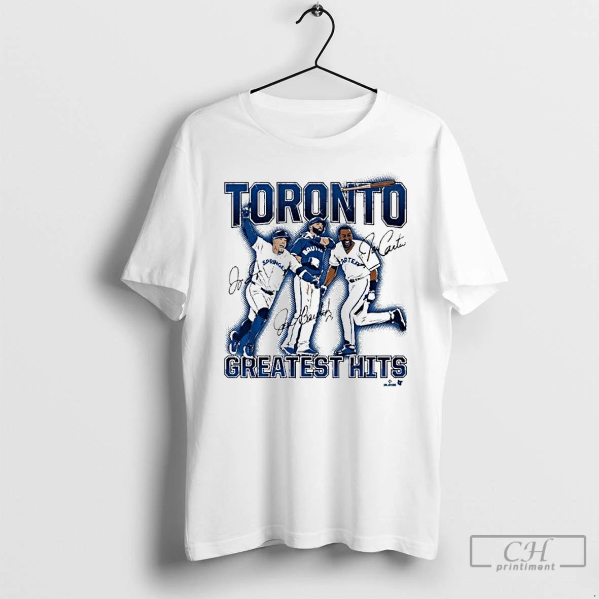 Classic Joe Carter Jose Bautista George Springer Torontos Greatest Hits T Shirts