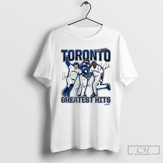 Classic Joe Carter Jose Bautista George Springer Torontos Greatest Hits T Shirts