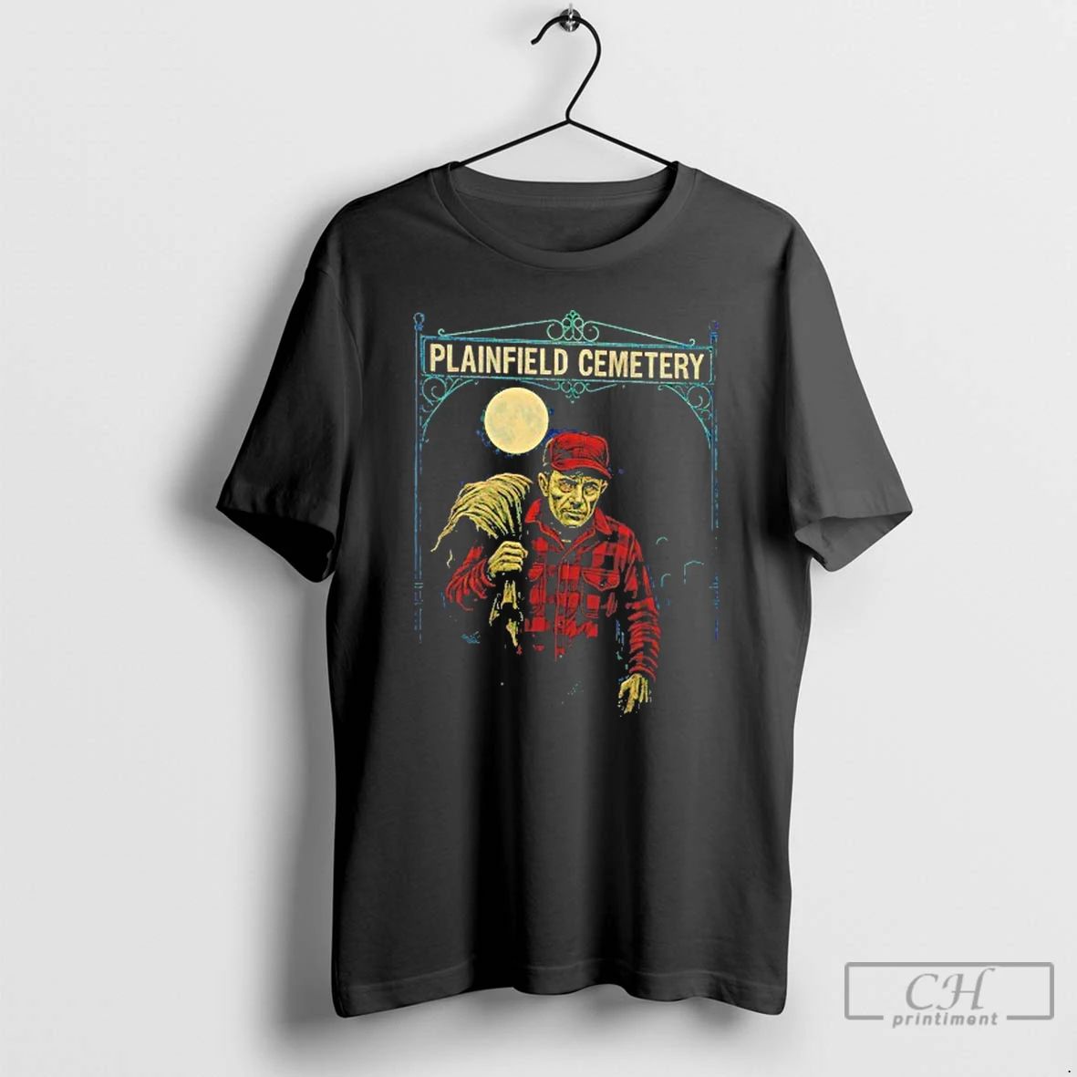 Classic Ed Gein Plainfield Cemetery T Shirts