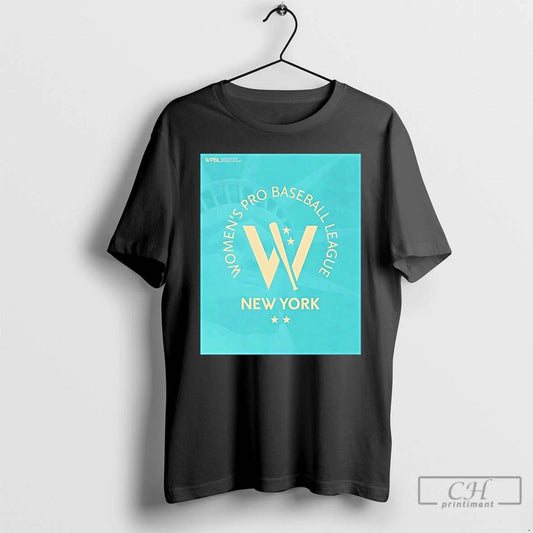Classic New York Womens Pro Baseball League T Shirts
