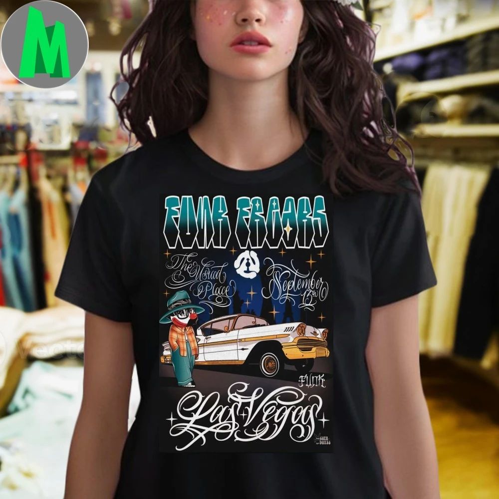 FUNK FREAKS 9-13-2025 The Usual Place In Las Vegas NV Poster Shirt