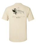 Salt Addiction Saltwater Bonefish Flats Fishing Short Sleeve T Shirt  Ocean