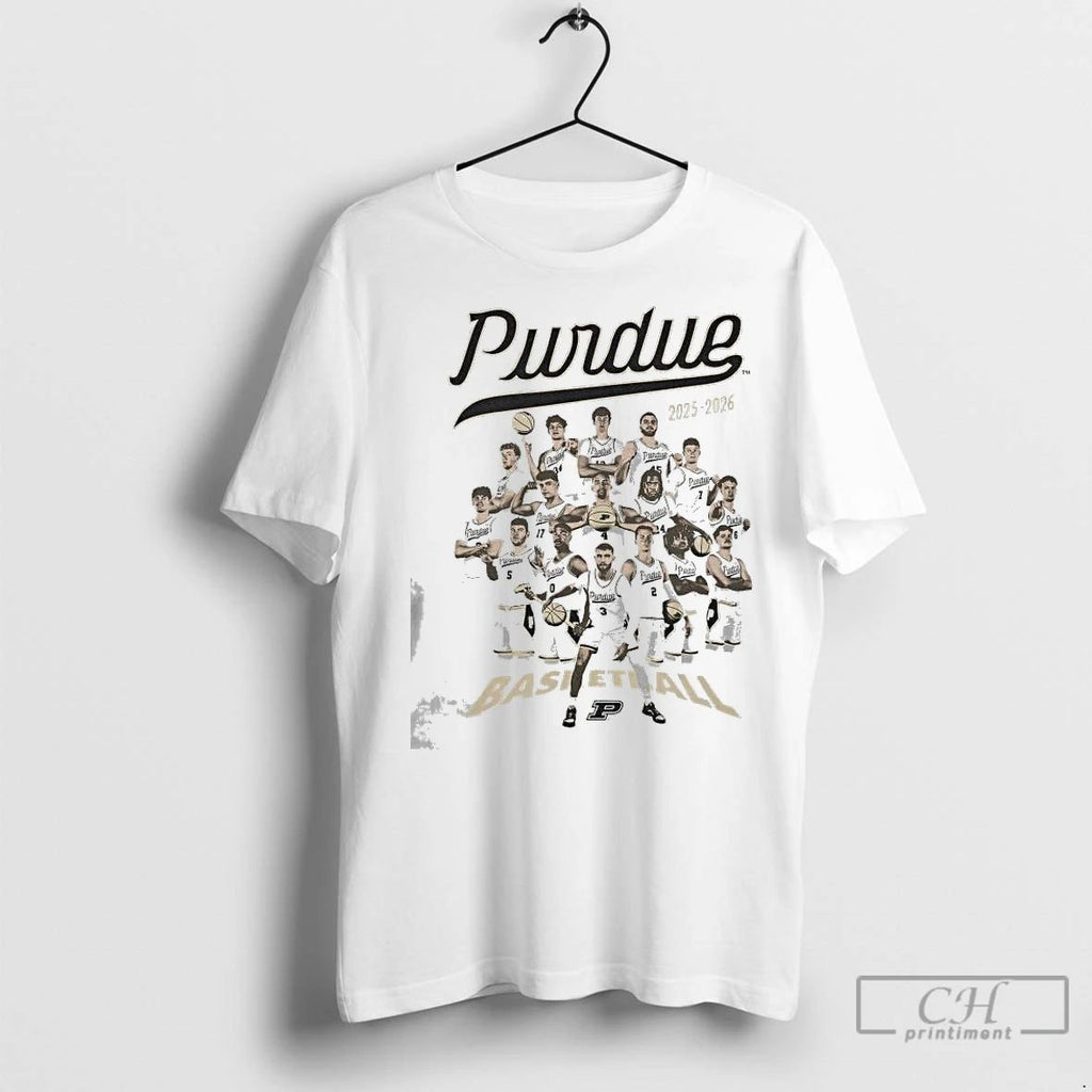 Classic Purdue Boilermakers Basketball 2025 2026 Team