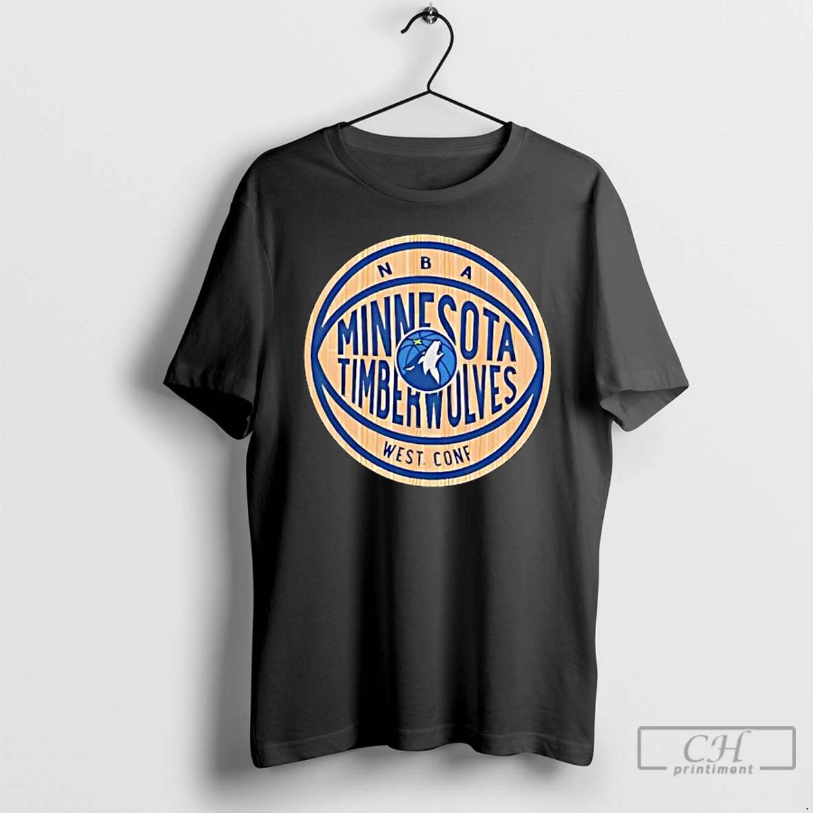 Premium Minnesota Timberwolves Nba West Conf Logo T Shirts