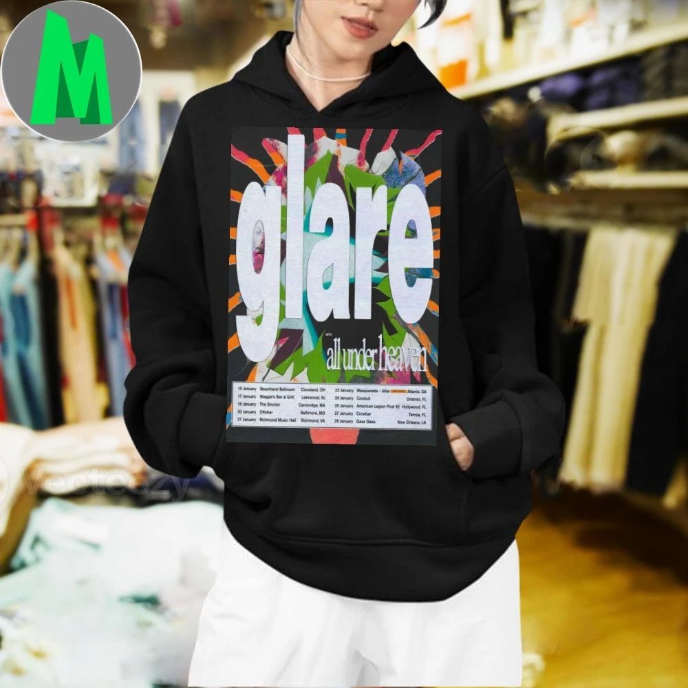 Original Glare Poster January 2026 Shows Shirt
