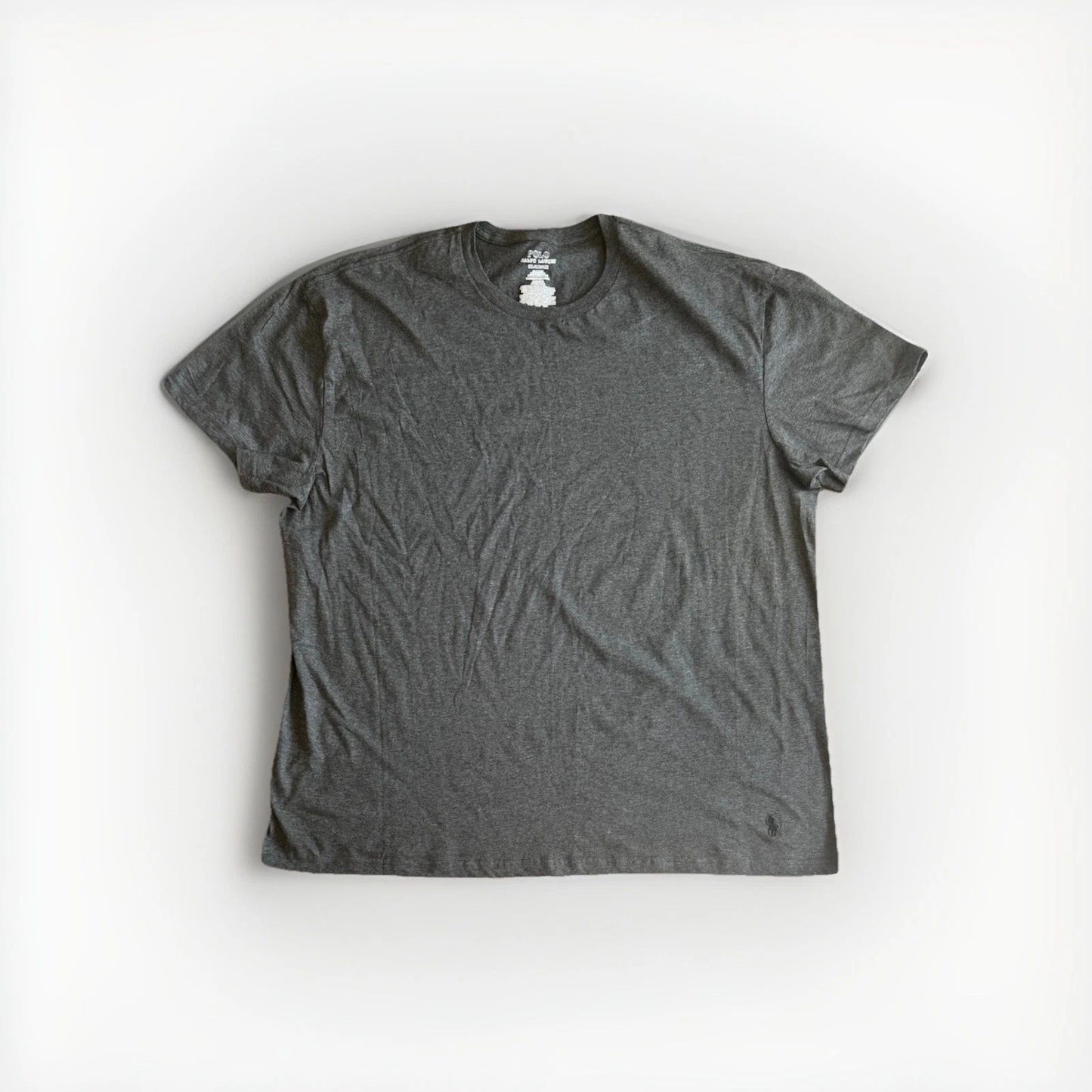 Polo Ralph Lauren Classic Fit T Shirt 2XL Dark Gray Cotton Pony Logo Tee