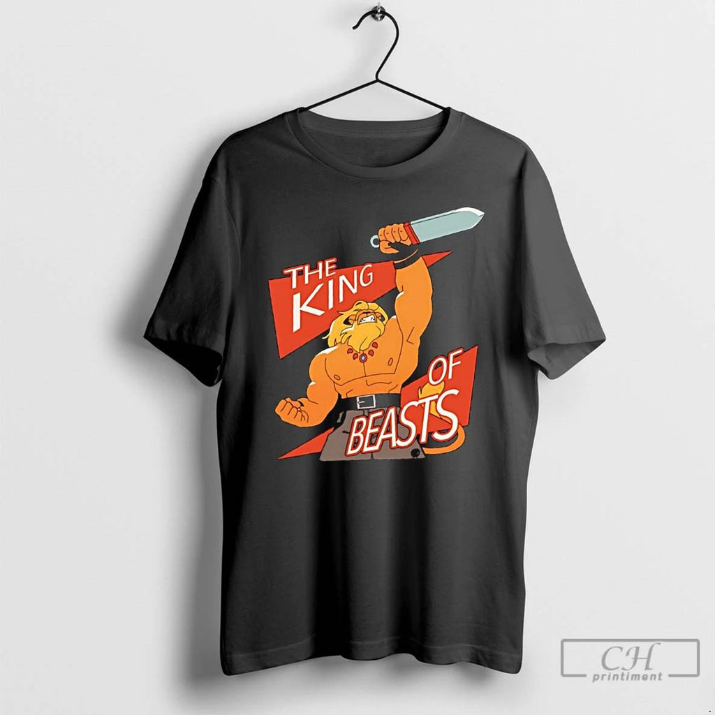 Classic The King Of Beasts Lion T Shirts