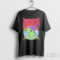 Premium Smiling Friends Glep Vintage Heavy Metal Flowers Cartoon T Shirts