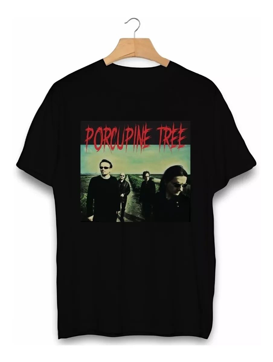 Porcupine Tree Music Band Heavy Cotton Full Size Unisex Black Shirt SG304
