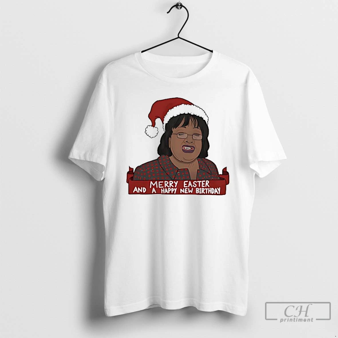 Classic Diane Abbott Merry Easter And A Happy New Birthday Christmas T Shirts