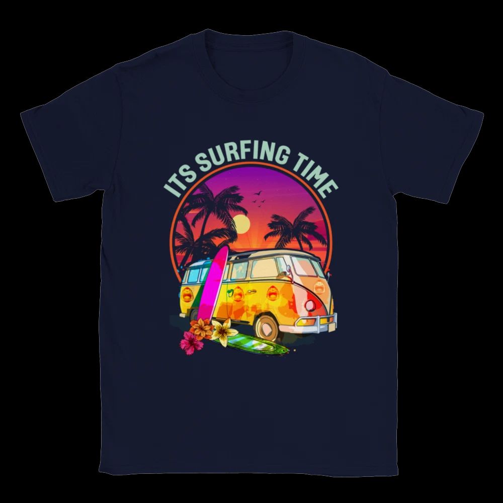 It's Surfing Time -  Unisex Crewneck T-shirt