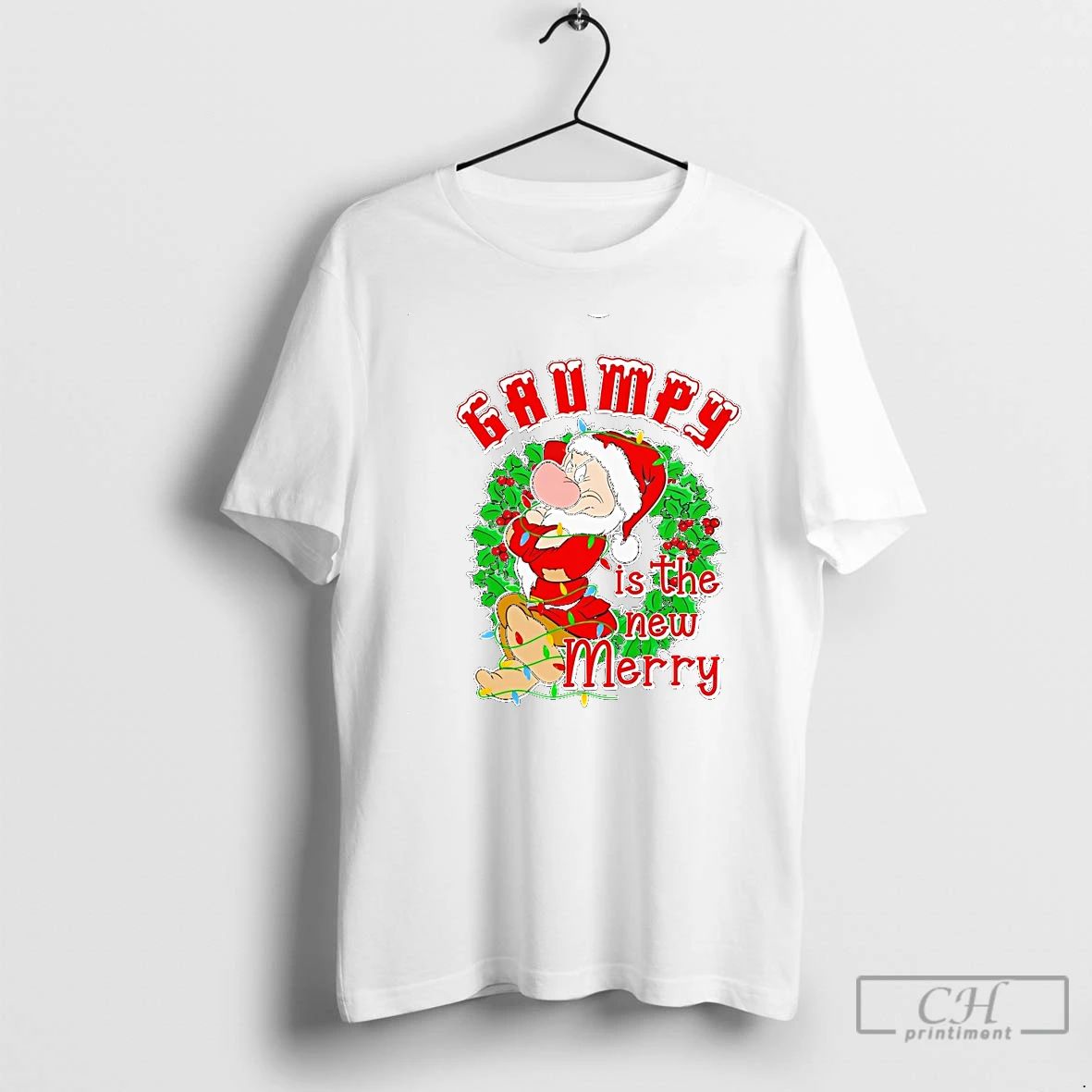 Classic Grumpy Is The New Merry Christmas Dwarf T Shirts