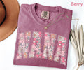 Comfort Colors  Boho Floral Nana Shirt  Trendy Nana Spring T-Shirt  Cute Nana