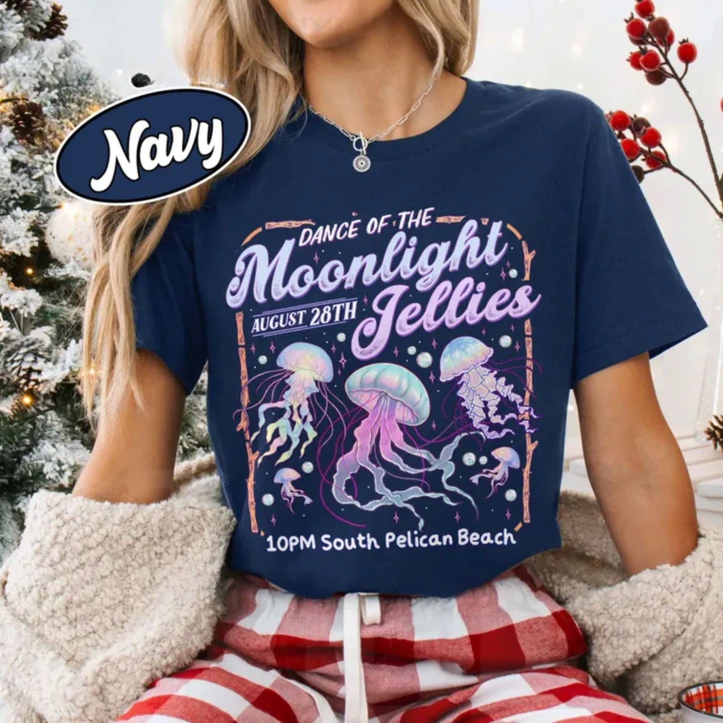 Moonlight Jellies Festival Shirt Cozy Gamer Aesthetic Graphic Tee