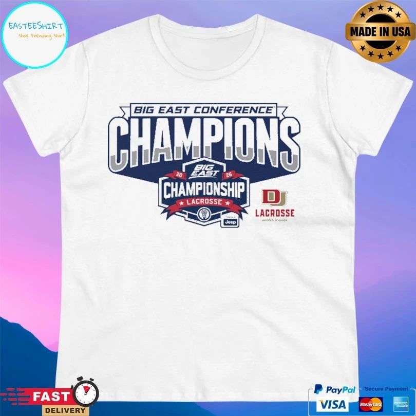 Big East Conference Champions Lacrosse T-shirt