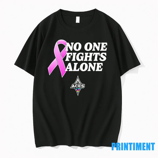 Las Vegas Aces Basketball No One Fights Alone Wnba Champions 2025 Tshirts Sweater
