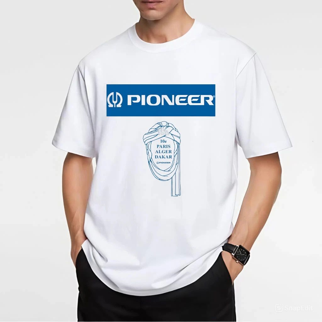Pioneer Dakar Vintage Style T-Shirt – Sizes S–5XL